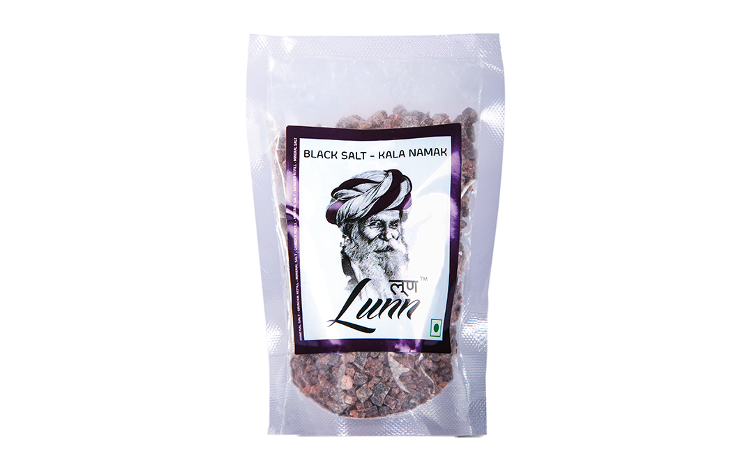 Lunn Black Salt    Pouch  100 grams